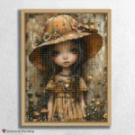 Niedliches Chibi mit Hut