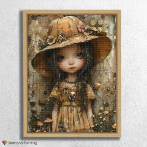 Söt Chibi med en Hatt