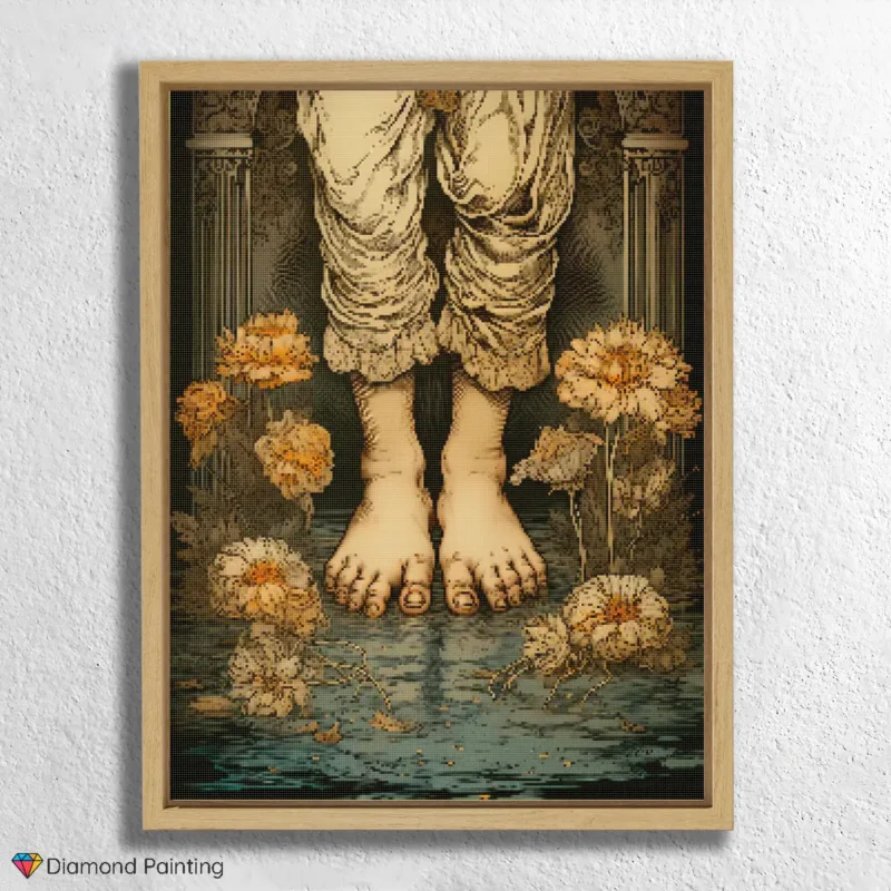 Pieds Sacrés Christianisme Baptême