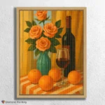 Coral_Roses_and_Wine_Still_Life