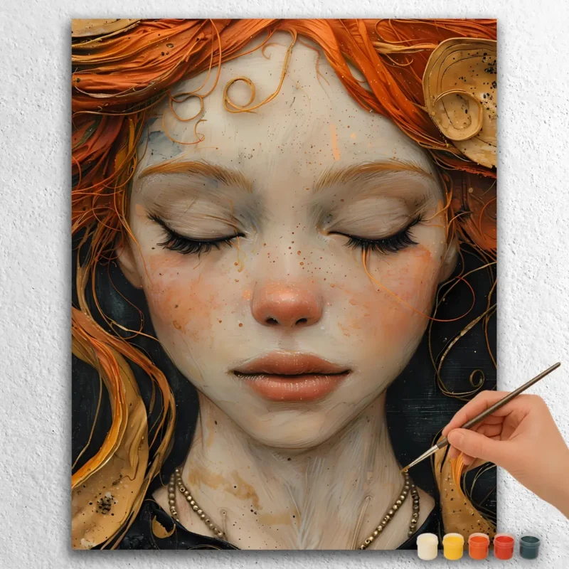 La Fille aux Yeux Fermés