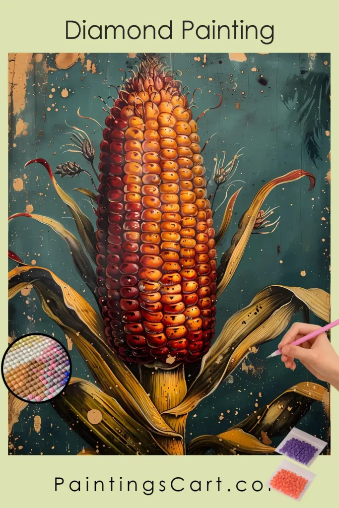 Corn_2805_float-diamond-painting-paintingscart Majskolbe 1
