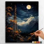 Cosmic Spring Moonlight