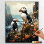 Carino Pulcinella di Mare Artico