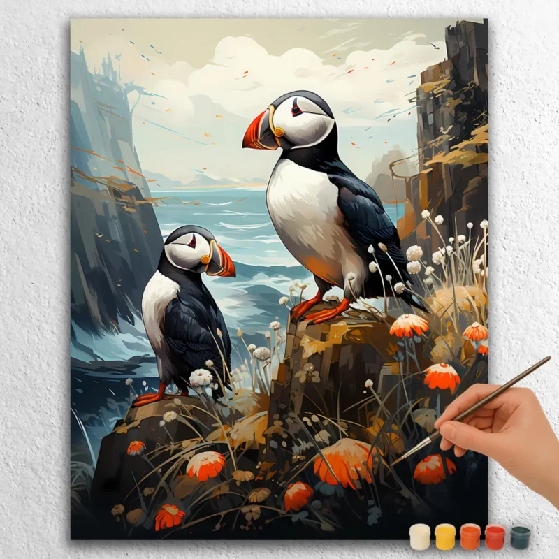 Cute-Arctic-Animals-9935 Carino Pulcinella di Mare Artico