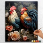 Gallina e Gallo Bellissimi