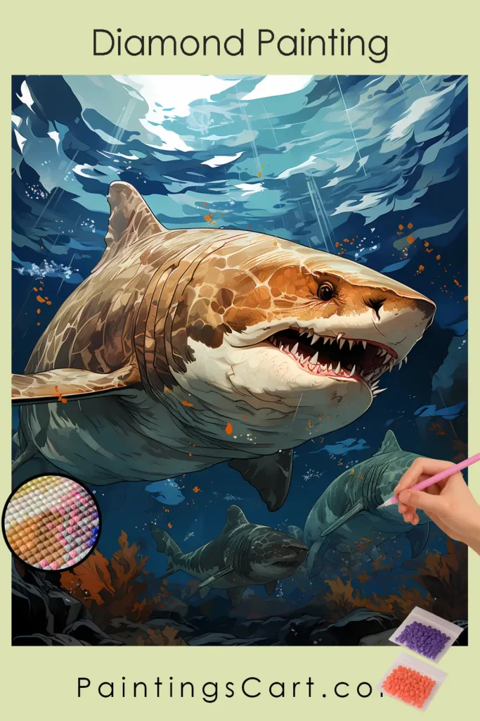 Tiburón Lindo en el Mar