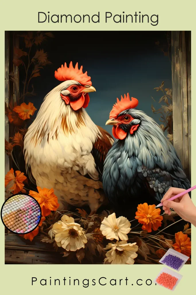 Schattige Haan en Hen