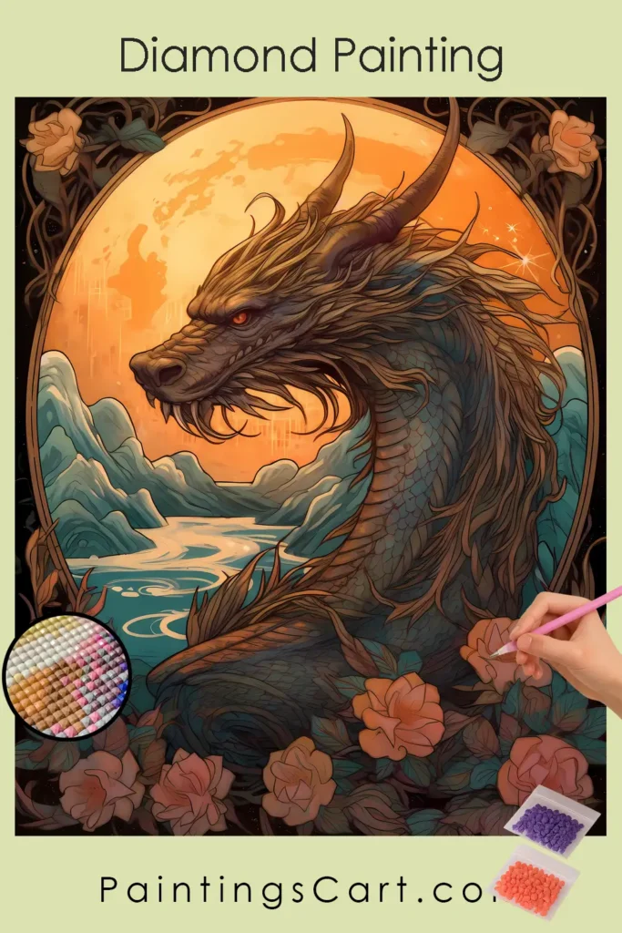 Donkere Fantasie Draak