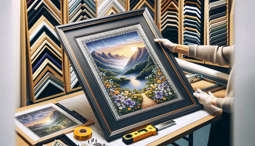 Diamond Painting Care 101: Framing, Storage, and Protection 3 1. Choosing a Frame