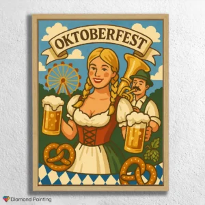 Diamant Painting Octoberfest 2