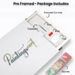 Diamond painting Contenu Livraison Châssis