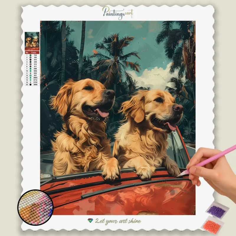 Cani_Estate_491161_base-diamond-painting-paintingscart Cani in Estate