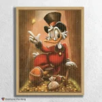 Lustige Ente mit Hut