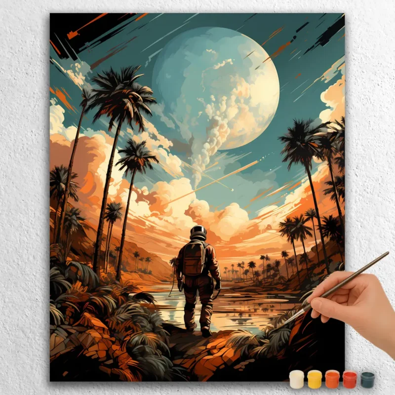 Dubai-181188 Astronaut in Another World