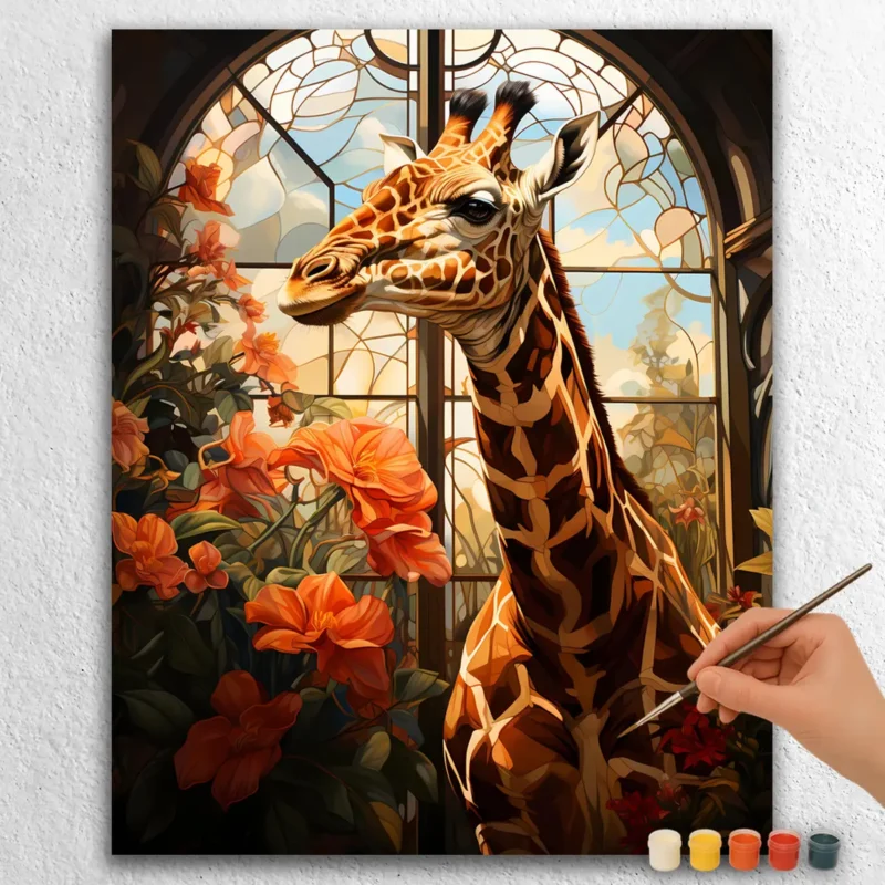 Dubai-271197 Giraf i Dubai