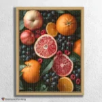 Oranges and Black Berries