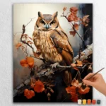 Majestic Owl Herbstwaldbrand