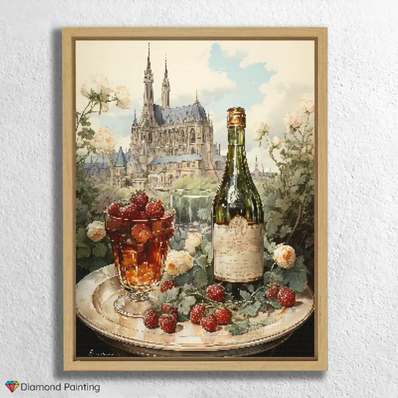 Wijn en bessen in Frankrijk