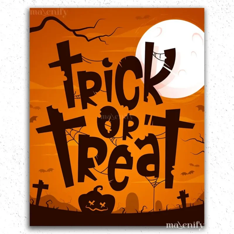 Halloween-Diamond-Painting-Paint-by-Numbers-HALLPBN-1 Slik eller ballade