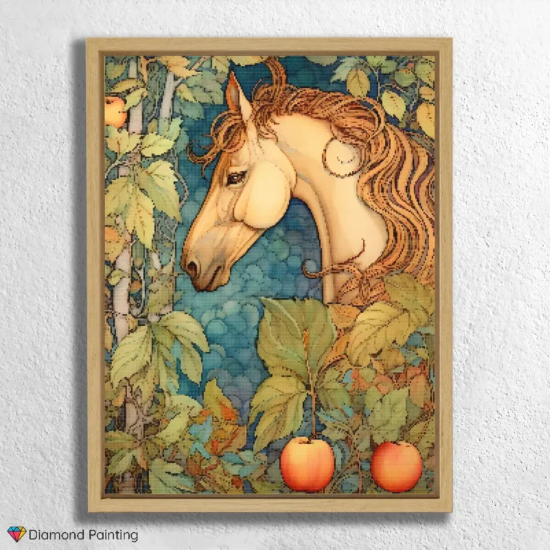 Fantastiska Vita Hästen