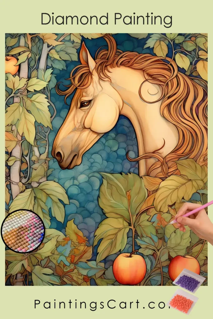 Amazing White Horse 1 Fantastiska Vita Hästen