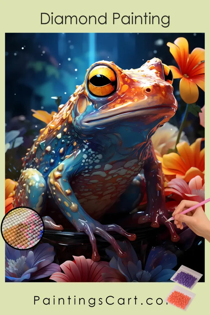 Rana Colorida Mostrar pensamiento Aquí está el contenido optimizado para SEO para "Rana Colorida": Nombre del producto Rana Colorida Traducción al inglés: Colorful Frog Descripción del producto ¡Sumérgete en el vibrante mundo de la naturaleza con nuestro alegre Diamond Painting "Rana Colorida"! Este encantador motivo captura la deslumbrante belleza de una