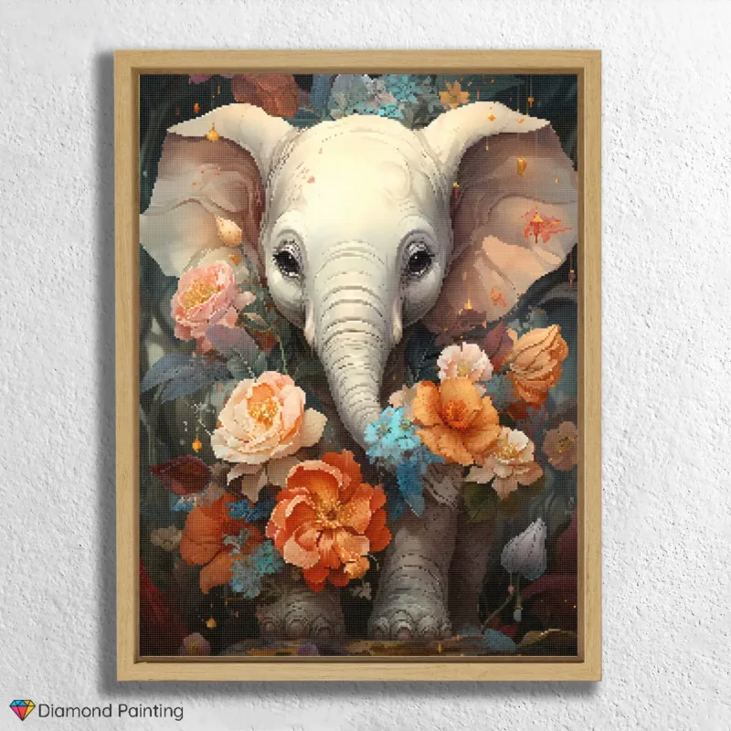 Niedlicher Elefant Kawaii