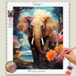 Elefante sulla spiaggia