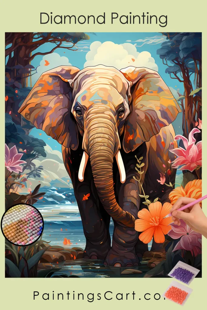 Elefante sulla spiaggia