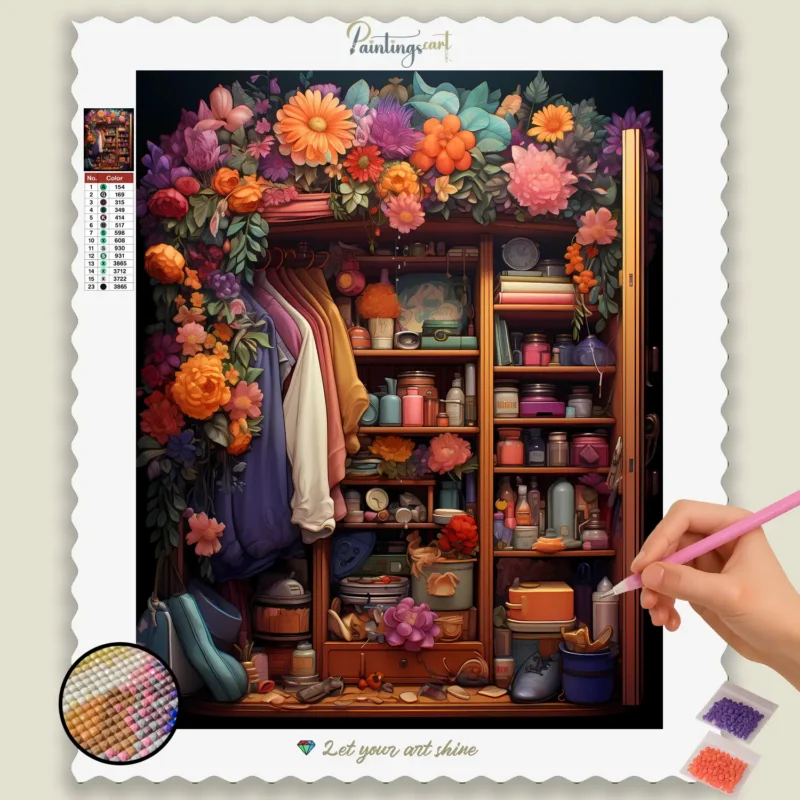 Kawaii_Cozy_202233_base-diamond-painting-paintingscart Alacena Acogedora