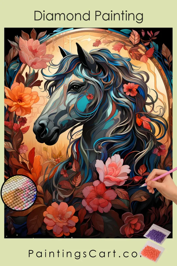 Kawaii Black Horse 1 Black Horse Kawaii