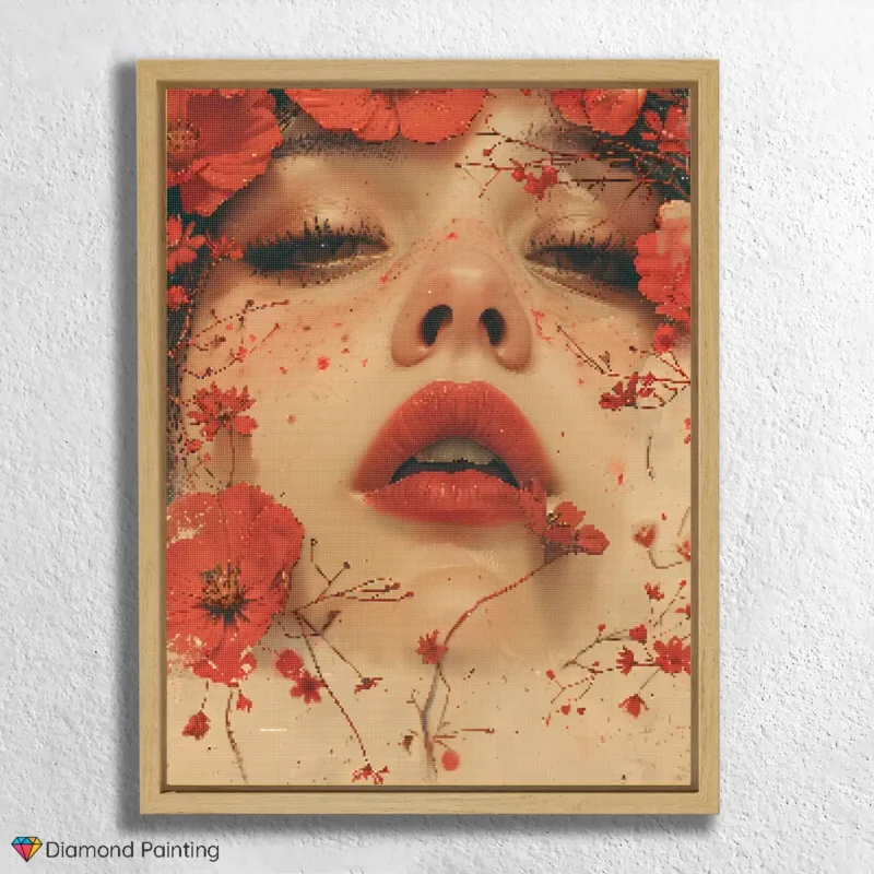 Kawaii Bloemen en Meisje