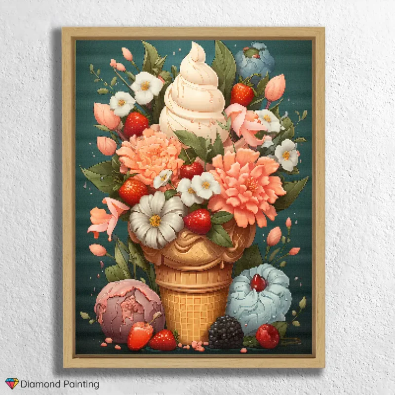 Kawaii Spring Ice-cream