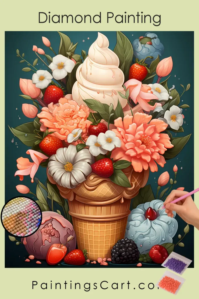 Kawaii Spring Ice Cream 1 Kawaii Spring Ice-cream