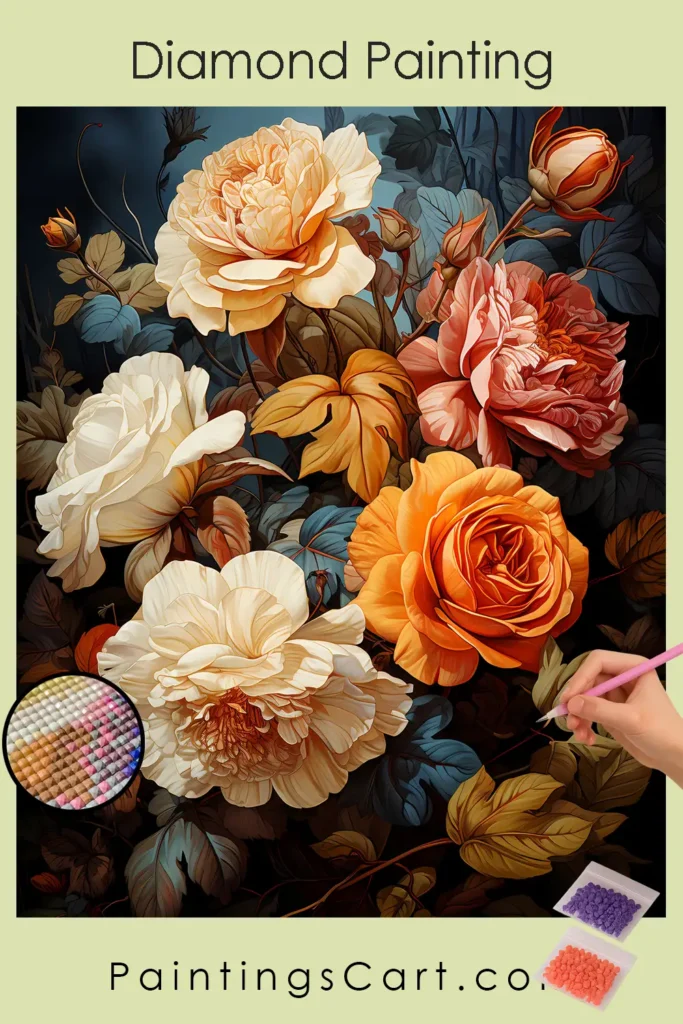 Vackra Rosor på Hösten