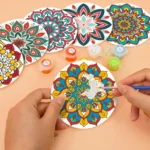 Sottobicchieri Personalizzati Mandala Art Fai Da Te
