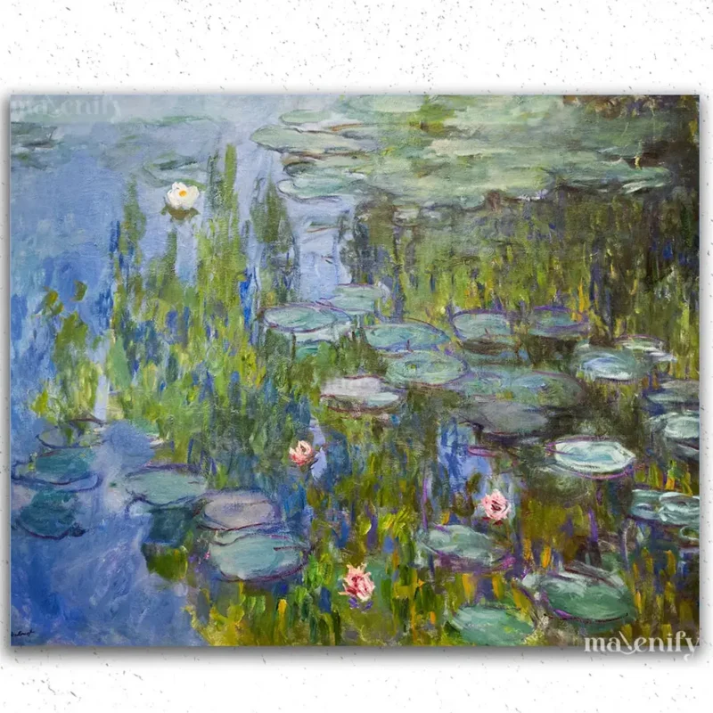 Monet-111 Water Lilies Claude Monet