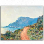 Chemin vers les Montagnes Claude Monet
