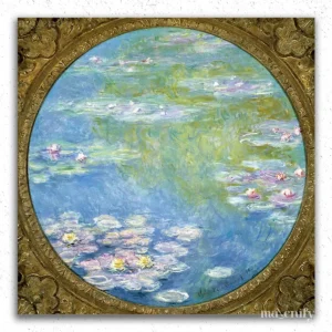 Waterlilies from a Window