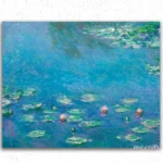 Blumen im Wasser - Claude Monet