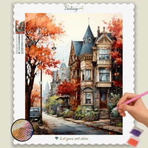 Diamond Paintings and Paint by Numbers 30 Maison à New York