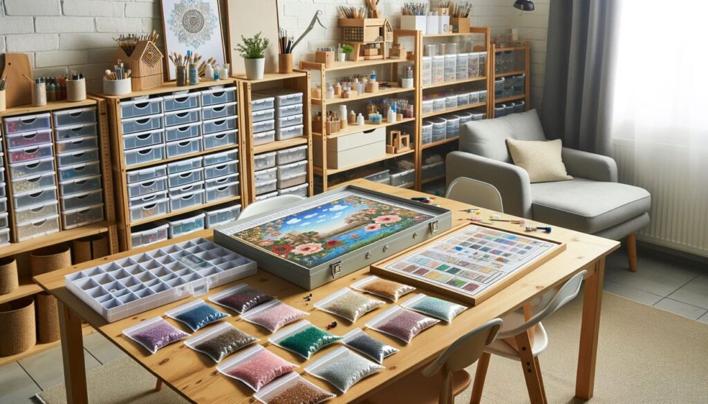 Diamond Painting Tips and Tricks – Secret Revealed 3 8. Keep Diamonds Organized