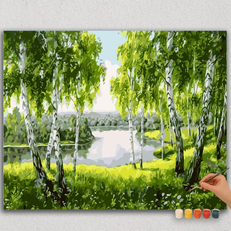 Pintura-Diamante-Por-Números-HORJPG-53 Río y Árboles