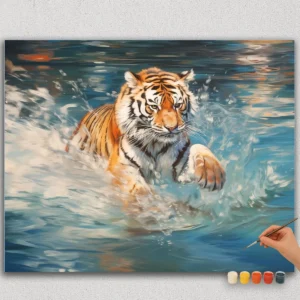 Tiger im Wasser