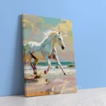 Mystischer Weißes Pferd - Malen nach Zahlen