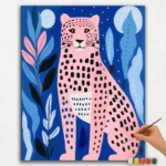 Luipaard - Verf op Nummer