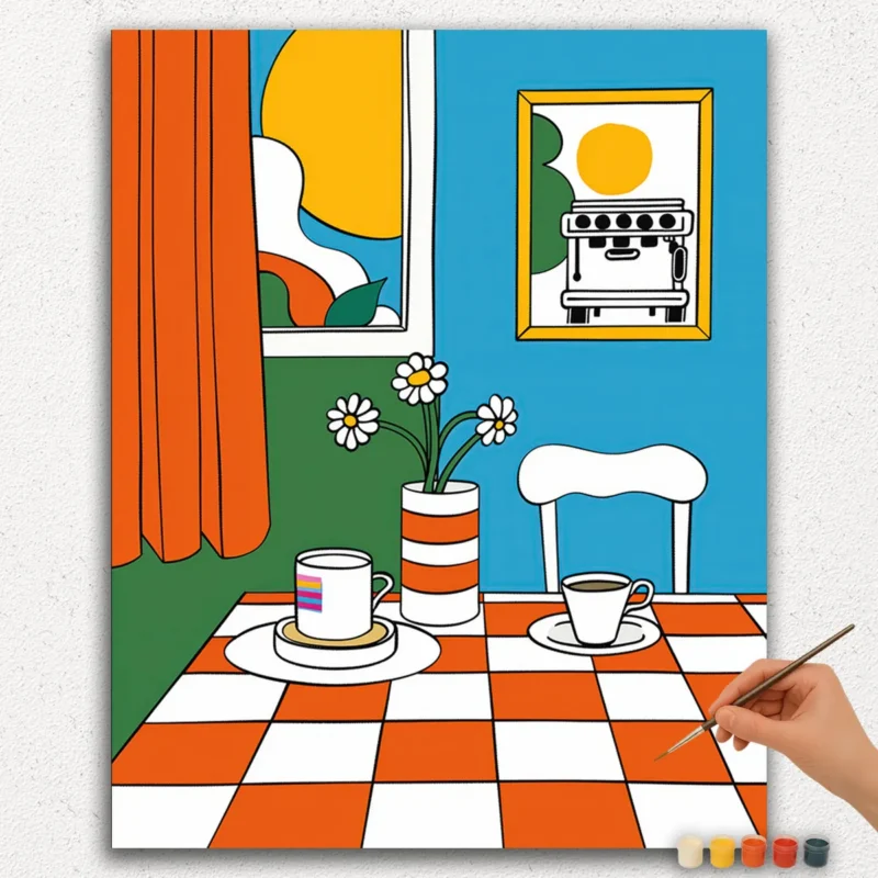 Dining Table - Paint by Numbers