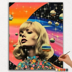 Universe Queen - Malen nach Zahlen