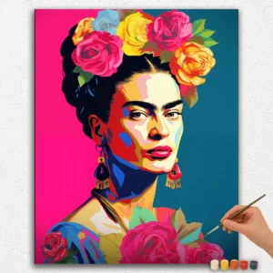 Best Paint by Numbers Kits for Adults and Kids 83 Frida Kahlo - Paint by Numbers